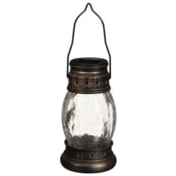 B&M Mining Lantern With Crackle Ball -B and M Store 306957 miners lantern with crackle ball bronze1