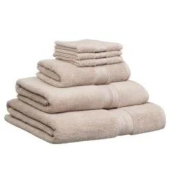 B&M Signature Zero Twist Hand Towel - Biscuit -B and M Store 317226 317228 317231 317233 Signature Zero Twist biscuit towels
