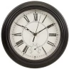 B&M Traditional Lincoln Wall Clock - Black 1 B&M Traditional Lincoln Wall Clock - Black -B and M Store 319557 Traditional Lincoln Clock Black 2