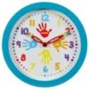 B&M Learn To Tell The Time Clock - Blue -B and M Store 321977 learn to tell the time clock 6