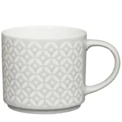B&M Jumbo Embossed Stacking Mugs 4pk 9 B&M Jumbo Embossed Stacking Mugs 4pk -B and M Store 329369 Jumbo Embossed Stacking Mugs Set of 4 4