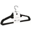 B&M Pure Velvet Hangers 8pk - Black -B and M Store 333534 8pk velvet hangers black