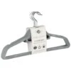 B&M Pure Velvet Hangers 8pk - Grey 1 B&M Pure Velvet Hangers 8pk - Grey -B and M Store 333534 8pk velvet hangers grey