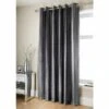 B&M Charcoal Jasmine Sparkle Velvet Eyelet Curtains 66 X 90" -B and M Store 335342 335343 335345 335346 335347 asmine sparkle velvet curtain with eyelets charcoal