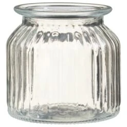 B&M Decorative Glass Storage Jar 7 B&M Decorative Glass Storage Jar -B and M Store 337374 decorative glass storage jar 2