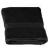 B&M Signature Bath Sheet - Black -B and M Store 337636 signature zero twist bath sheet black