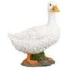B&M Resin Duck Garden Ornament - White 1 B&M Resin Duck Garden Ornament - White -B and M Store 342055 resin duck ornament white