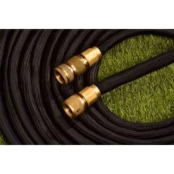 B&M Rolson Heavy Duty Expanding Hose & Gun 75ft -B and M Store 342805 watering hose gun rolson 75ft 2