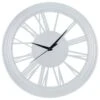 B&M Chicago Clock - White -B and M Store 342842 chicago clock white