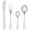 B&M Heart Embossed Cutlery Set 16pc -B and M Store 357351 16pc heart embossed cutlery set 2