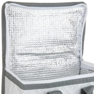 B&M Foldable Lunch Bag - Geo 7 B&M Foldable Lunch Bag - Geo - Image 5