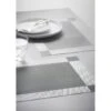 B&M Metallic Woven Placemats - Silver 4pk -B and M Store 363869 4pk silver metallic woven placemats 2