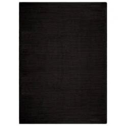 B&M Ribbed Tea Towels 4pk - Black -B and M Store 364862 4pk ribbed tea towels black 2