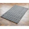 B&M Grid Faux Fur Rug 60 X 110cm - Grey 1 B&M Grid Faux Fur Rug 60 X 110cm - Grey -B and M Store 367882 367883 grid faux fur grey rug