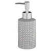 B&M Mosaic Soap Dispenser - Grey -B and M Store 368923 mosaic soap dispenser grey