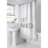 B&M Get Naked Shower Curtain -B and M Store 369036 get naked shower curtain