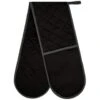 B&M Double Oven Glove - Black -B and M Store 369521 black double oven glove 2
