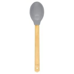 B&M Betty Winters Silicone Utensils 3pk - Grey -B and M Store 369972 3pk betty winters silicone utensils spoon grey 2