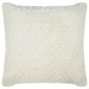 B&M Waffle Faux Fur Cushion 48 X 48cm - Cream 1 B&M Waffle Faux Fur Cushion 48 X 48cm - Cream -B and M Store 373068 waffle faux fur cushion cream