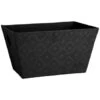B&M Diamond Storage Basket - Black -B and M Store 374353 diamond storage basket black
