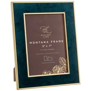 B&M Montana Velvet Photo Frame 5 X 7" 3 B&M Montana Velvet Photo Frame 5 X 7"