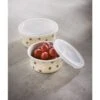 B&M Round Tubs 2pk - Bees 2 B&M Round Tubs 2pk - Bees -B and M Store 375966 2pk reuse and repurpose round tubs bee