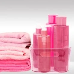 B&M Small Clear Storage Tub -B and M Store 376039 376040 clear storage tub 3