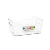 B&M Small Clear Storage Tub -B and M Store 376039 small clear storage tub