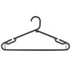B&M Jumbo Hangers 10pk - Black -B and M Store 376555 10pk strong clothes hangers blacks 3