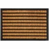 B&M Plaited Rubber Coir Doormat 1 B&M Plaited Rubber Coir Doormat -B and M Store 377473 plaited rubber coir mat