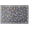 B&M Eco Flex Doormat - Confetti 1 B&M Eco Flex Doormat - Confetti -B and M Store 379096 eco flex doormat ochre and grey dash