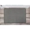 B&M Loop Washable Doormat 50 X 75cm - Grey Stripe -B and M Store 379119 loop washable doormat 50x75cm grey stripe