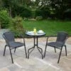 B&M Bali 3 Piece Bistro Set 1 B&M Bali 3 Piece Bistro Set -B and M Store 379355 bali 3 piece bistro set