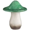 B&M Ceramic Mushroom Ornament - Green 1 B&M Ceramic Mushroom Ornament - Green -B and M Store 379532 ceramic mushroom ornament green