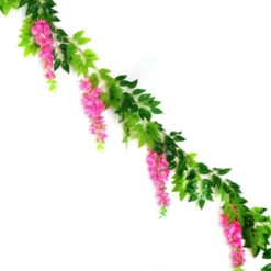B&M Artificial Wisteria Garland 180cm - Pink 11 B&M Artificial Wisteria Garland 180cm - Pink -B and M Store 379981 180cm artificial wisteria garland pink