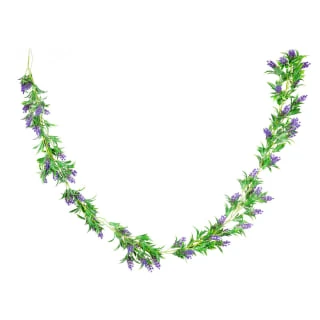 B&M Artificial Lavender Garland 180cm 4 B&M Artificial Lavender Garland 180cm - Image 2