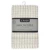 B&M Check Tea Towels - Sage 3pk 2 B&M Check Tea Towels - Sage 3pk -B and M Store 380309 3pk check tea towels sage
