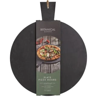 B&M Botanical Garden Slate Pizza Board 3 B&M Botanical Garden Slate Pizza Board