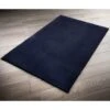 B&M Micro Plush Rug 110 X 160cm - Navy -B and M Store 380703 380704 supersoft micro plush rug navy 1