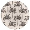 B&M Urban Print Plate - Palm Trees -B and M Store 381316 urban print plate palm trees