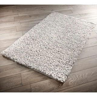 B&M Chunky Knit Rug 100 X 150cm - Silver 3 B&M Chunky Knit Rug 100 X 150cm - Silver