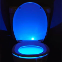 B&M Multicoloured Toilet Night Light -B and M Store 383097 toilet night light 2