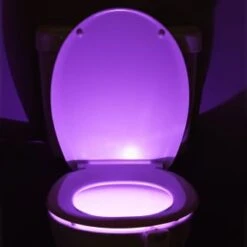 B&M Multicoloured Toilet Night Light -B and M Store 383097 toilet night light 6