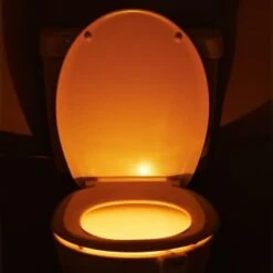 B&M Multicoloured Toilet Night Light -B and M Store 383097 toilet night light 7