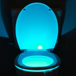 B&M Multicoloured Toilet Night Light -B and M Store 383097 toilet night light 8