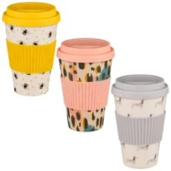 B&M Travel Coffee Cup - Animal Print 9 B&M Travel Coffee Cup - Animal Print -B and M Store 383588 travel mug group