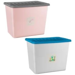 B&M Shooting Star Storage Box 80L -B and M Store 384098 391374 storage box 80l main