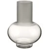 B&M Frosted Vase - Grey 1 B&M Frosted Vase - Grey -B and M Store 387592 frosted vase grey