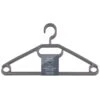B&M Swivel Hook Hangers 8pk - Grey -B and M Store 389265 home organisation 8pk swivel hook hangers grey