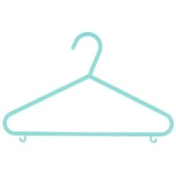 B&M Children's Hangers 10pk - Pastel -B and M Store 389289 home organisation co 10pk childrens hangers girl 4